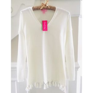 NEW! Lilly Pulitzer Martine Tassel Sweater | XXS
